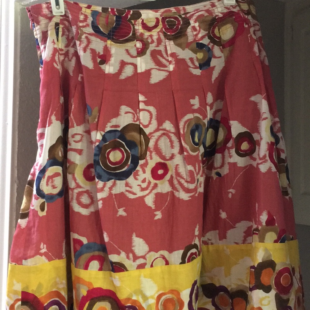 Printed BCBGMaxazria skirt